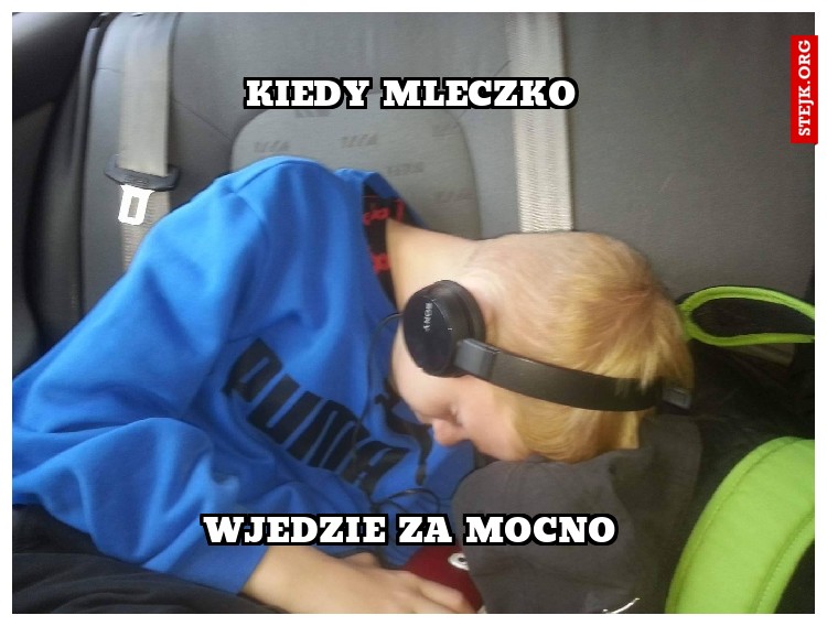 Kiedy mleczko