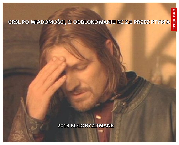 GRSL PO WIADOMOŚCI, O ODBLOKOWANIU RC 2.0 PRZEZ PTYM'A