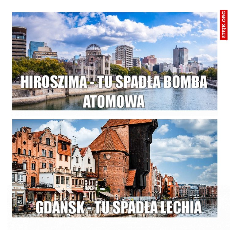Gdańsk - Tu spadła lechia