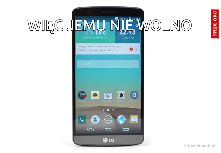 więc jemu nie wolno