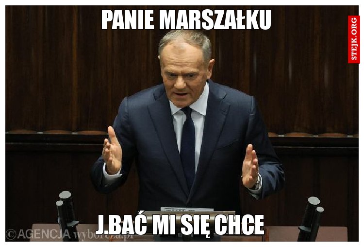 Panie Marszałku 