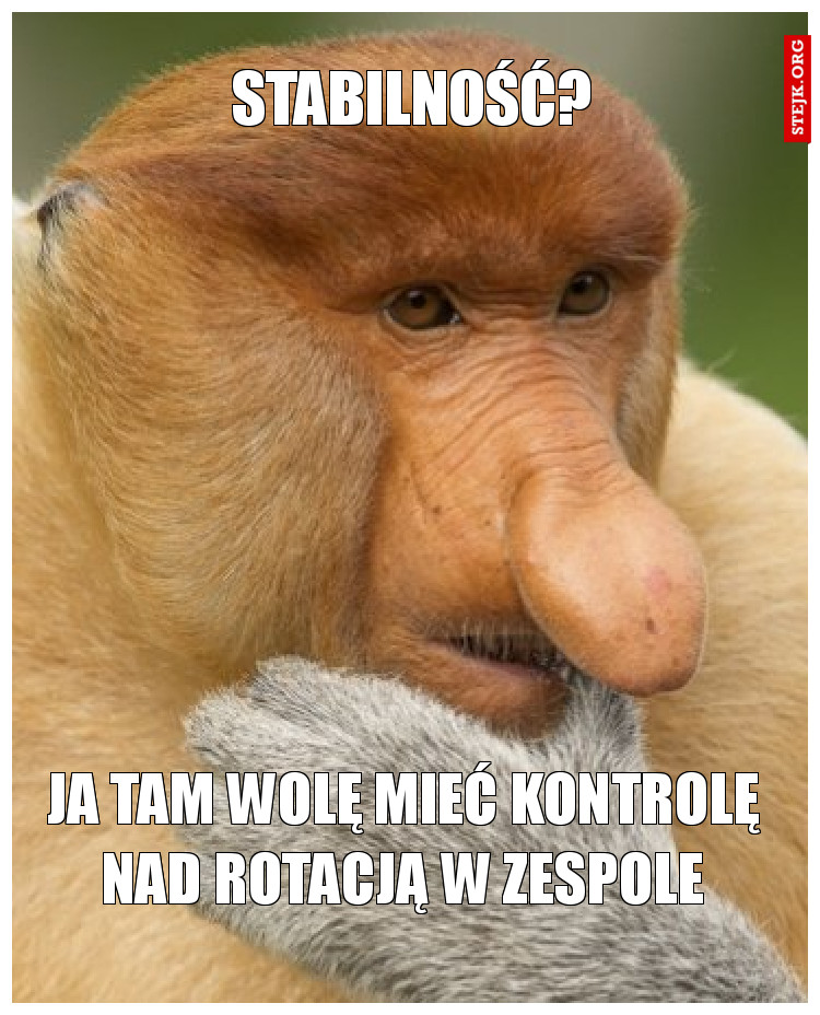 Stabilność?