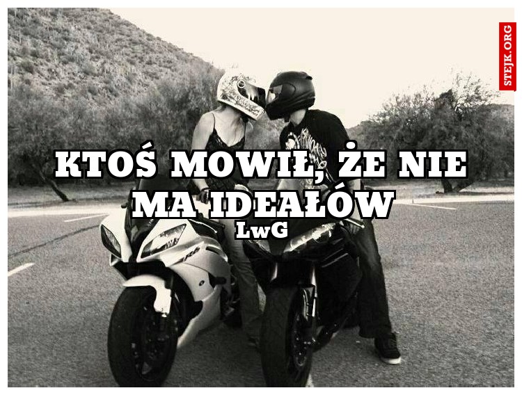 Ktoś mowił, że nie ma rzeczy idealnych...