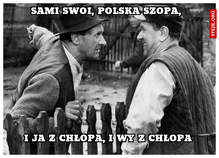 sami swoi, polska szopa,