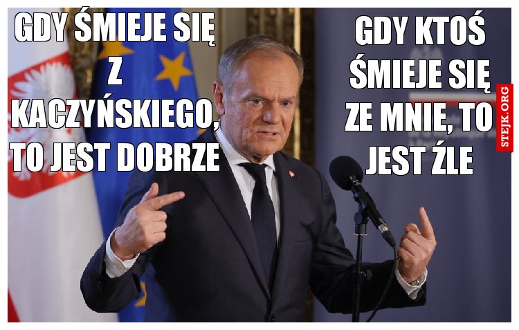 Gdy śmieje się z Kaczyńskiego, to jest dobrze