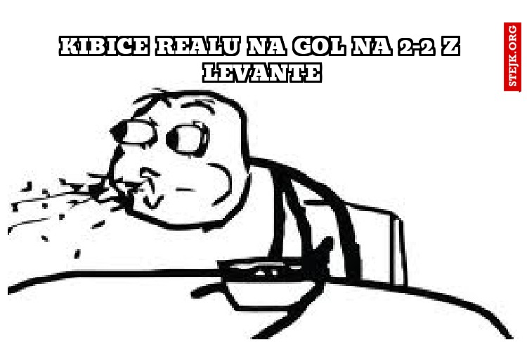 KIBICE REALU NA GOL NA 2-2 Z LEVANTE
