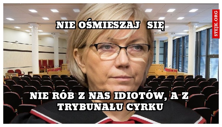 nie ośmieszaj  się