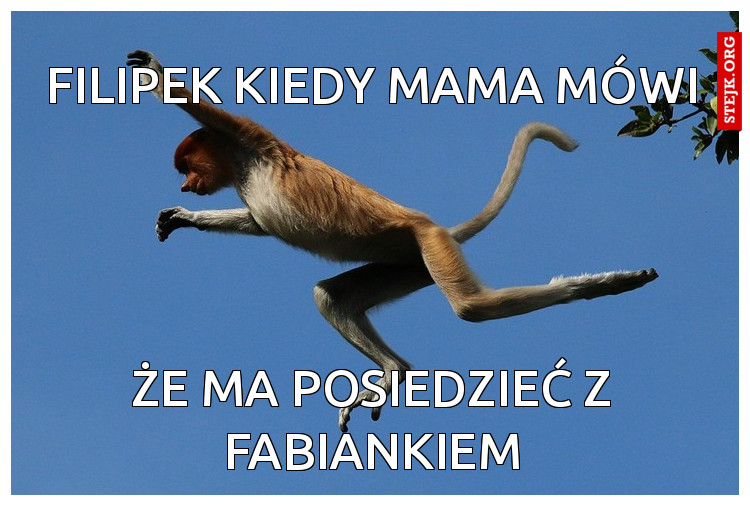 Filipek kiedy mama mówi