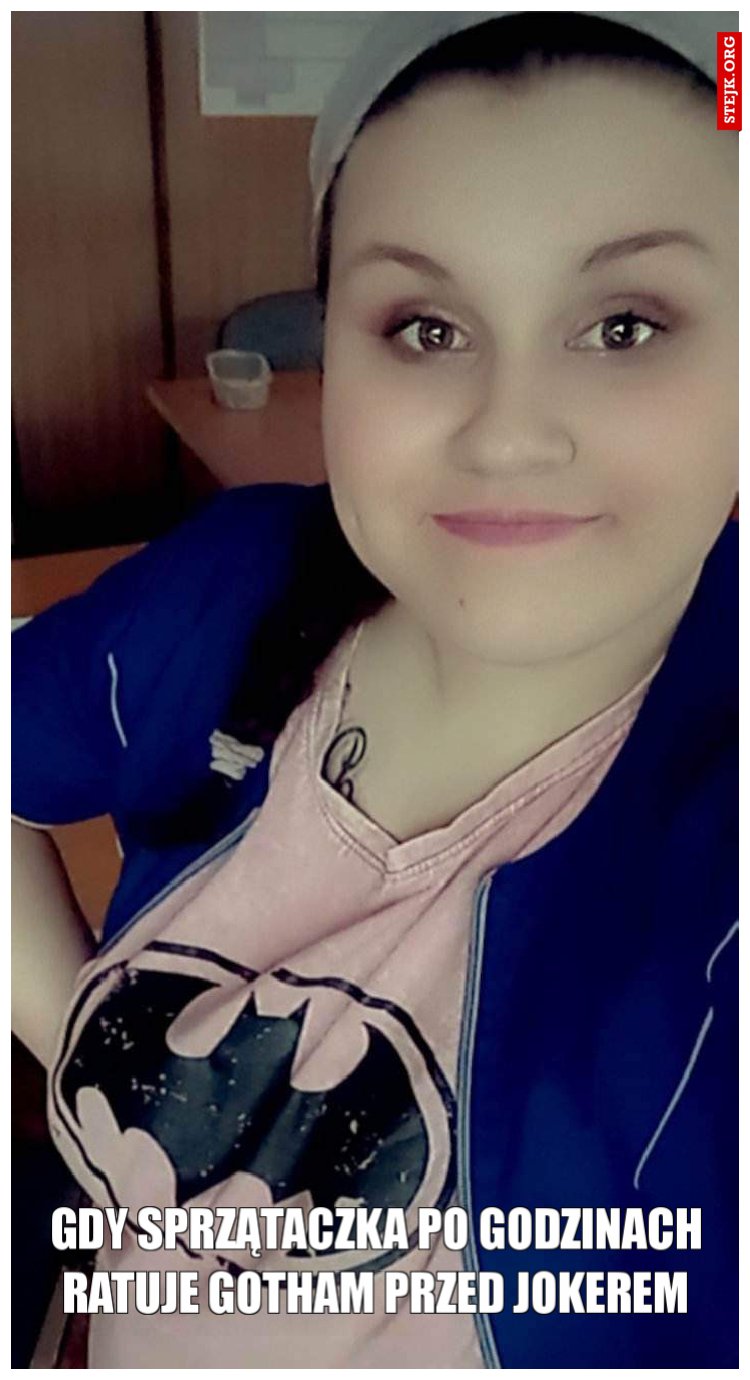 Gdy sprzątaczka po godzinach ratuje Gotham przed jokerem
