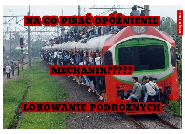 Na co pisać opóźnienie