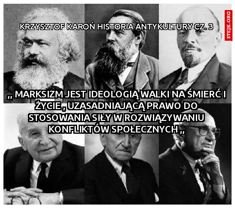 krzysztof karoń historia antykultury cz. 3