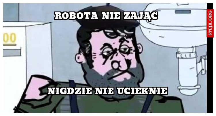 Robota nie zając