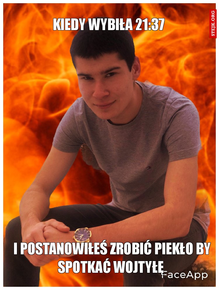 KIEDY WYBIŁA 21:37