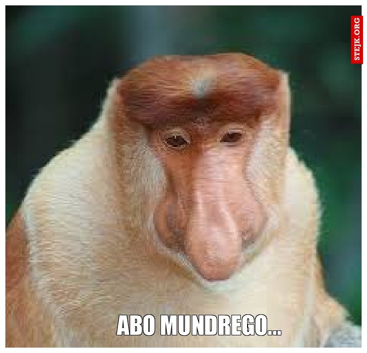 Abo mundrego...