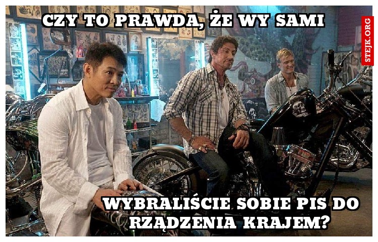 Czy to prawda, że wy sami 