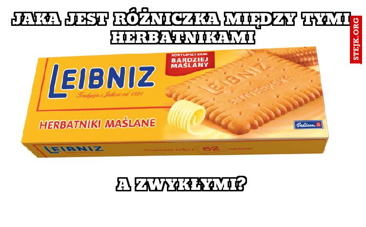 Jaka jest różniczka między tymi herbatnikami