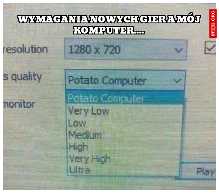 Wymagania nowych gier a mój komputer....