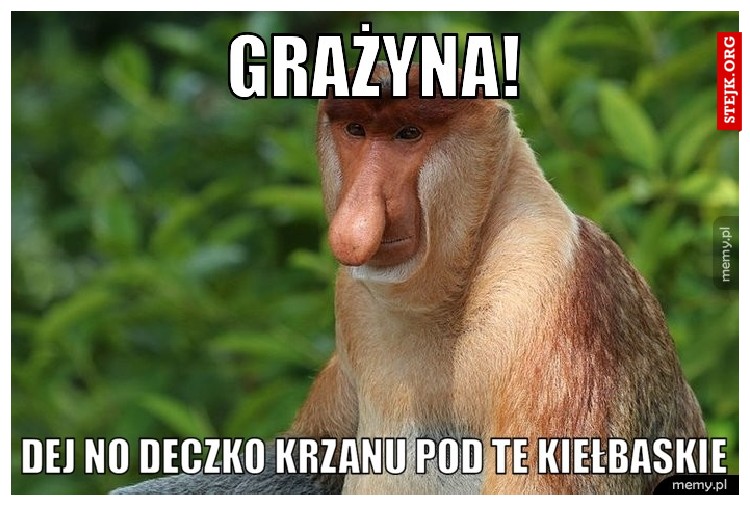 Dej no deczko krzanu