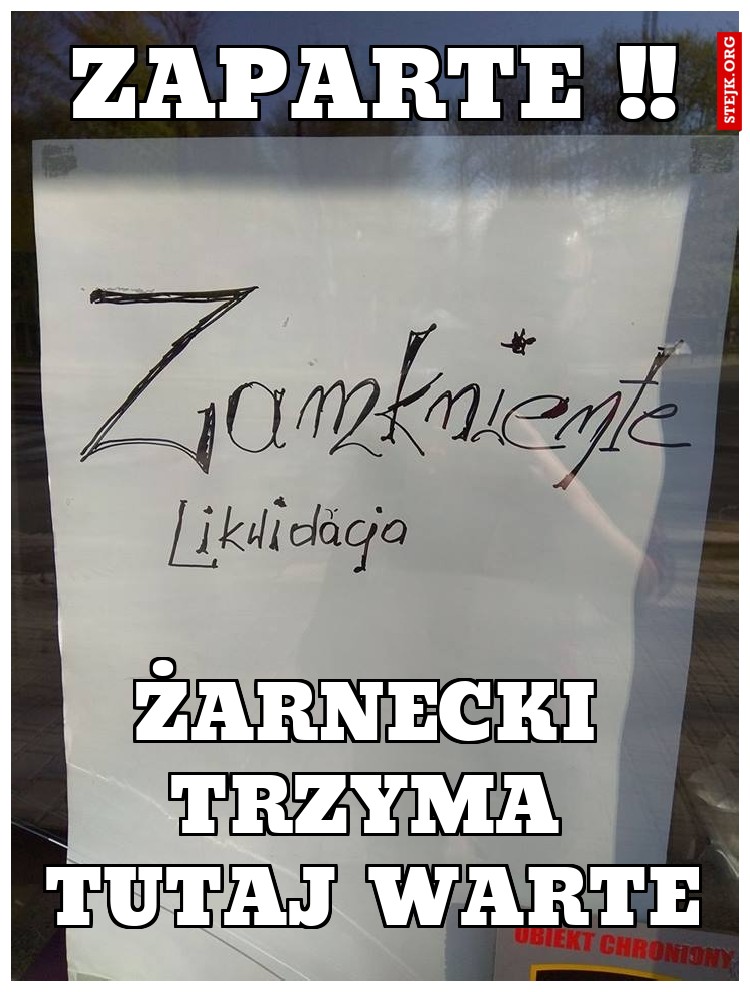zaparte !!