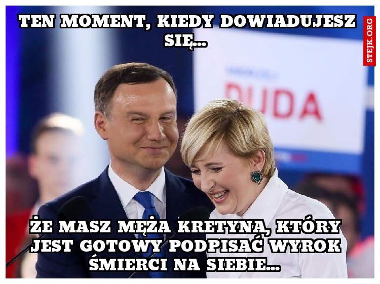 Ten moment, kiedy dowiadujesz się... 