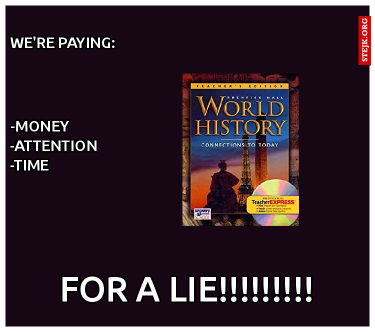 We're paying: