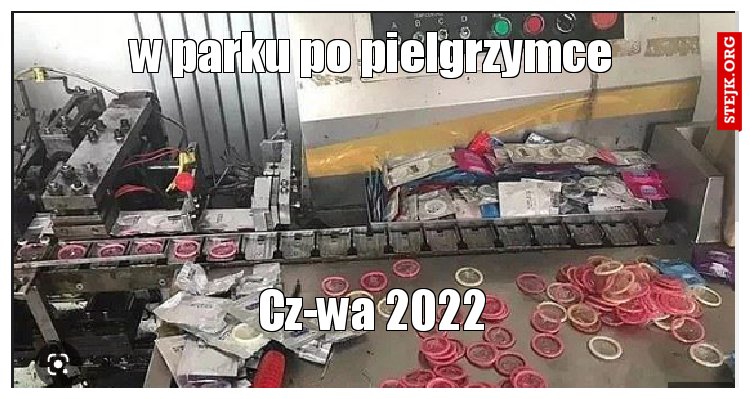 w parku po pielgrzymce
