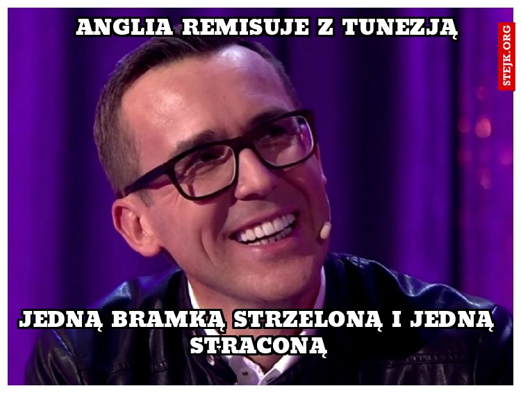 Anglia remisuje z tunezją