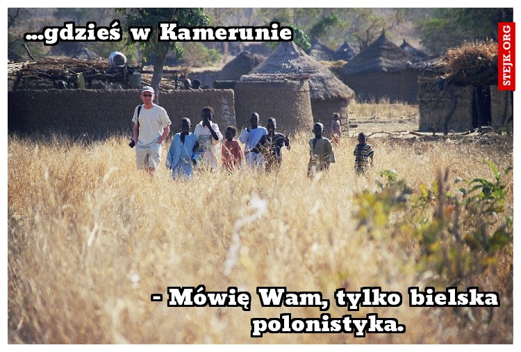 ...gdzieś w Kamerunie