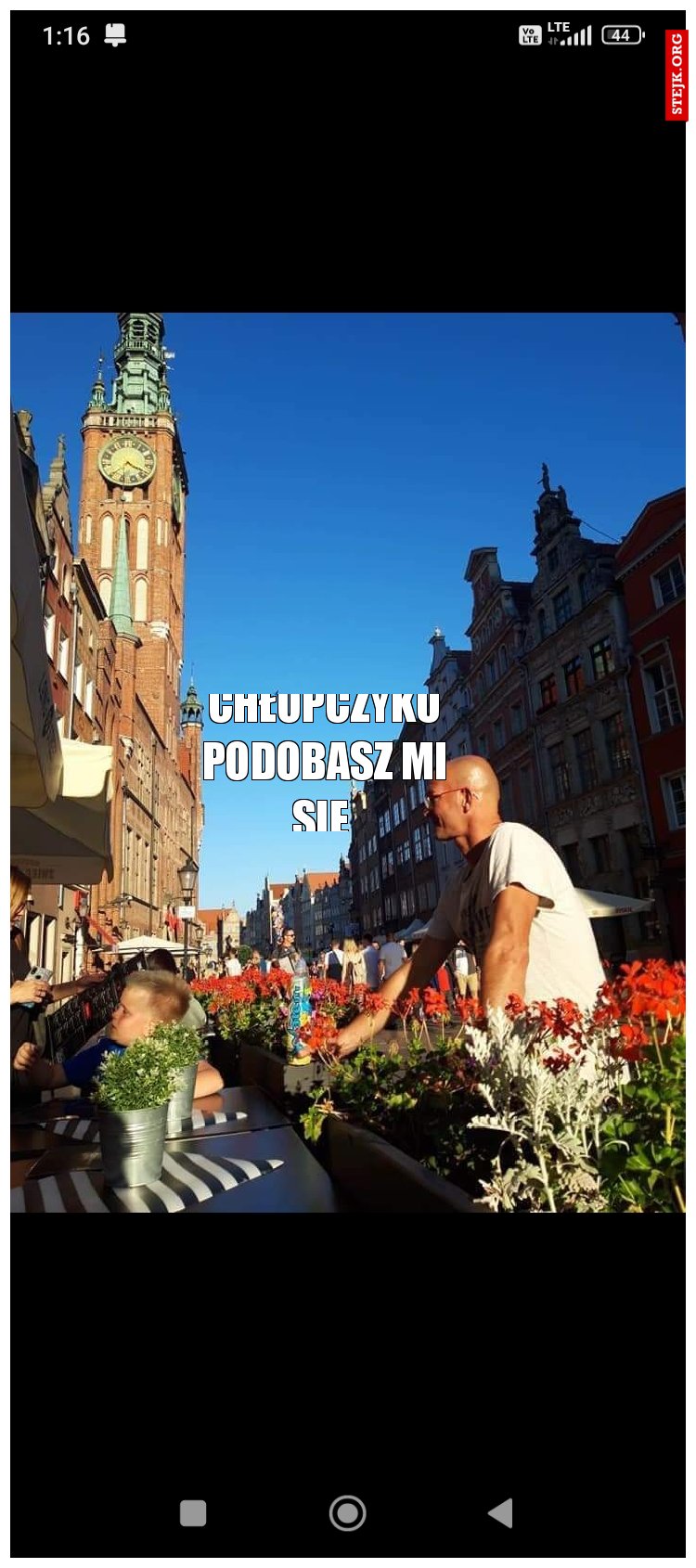 Chłopczyku podobasz mi się 