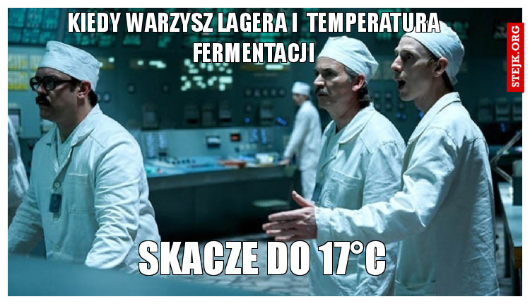 Kiedy warzysz lagera i  temperatura fermentacji
