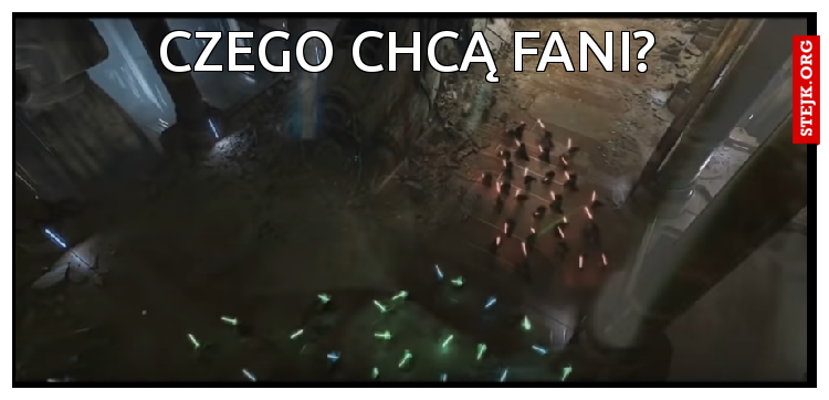 CZEGO CHCĄ FANI?