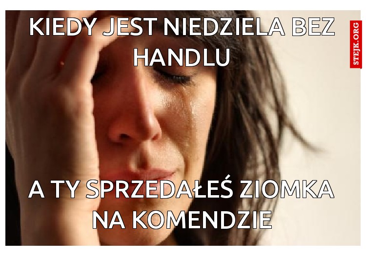 kiedy jest niedziela bez handlu