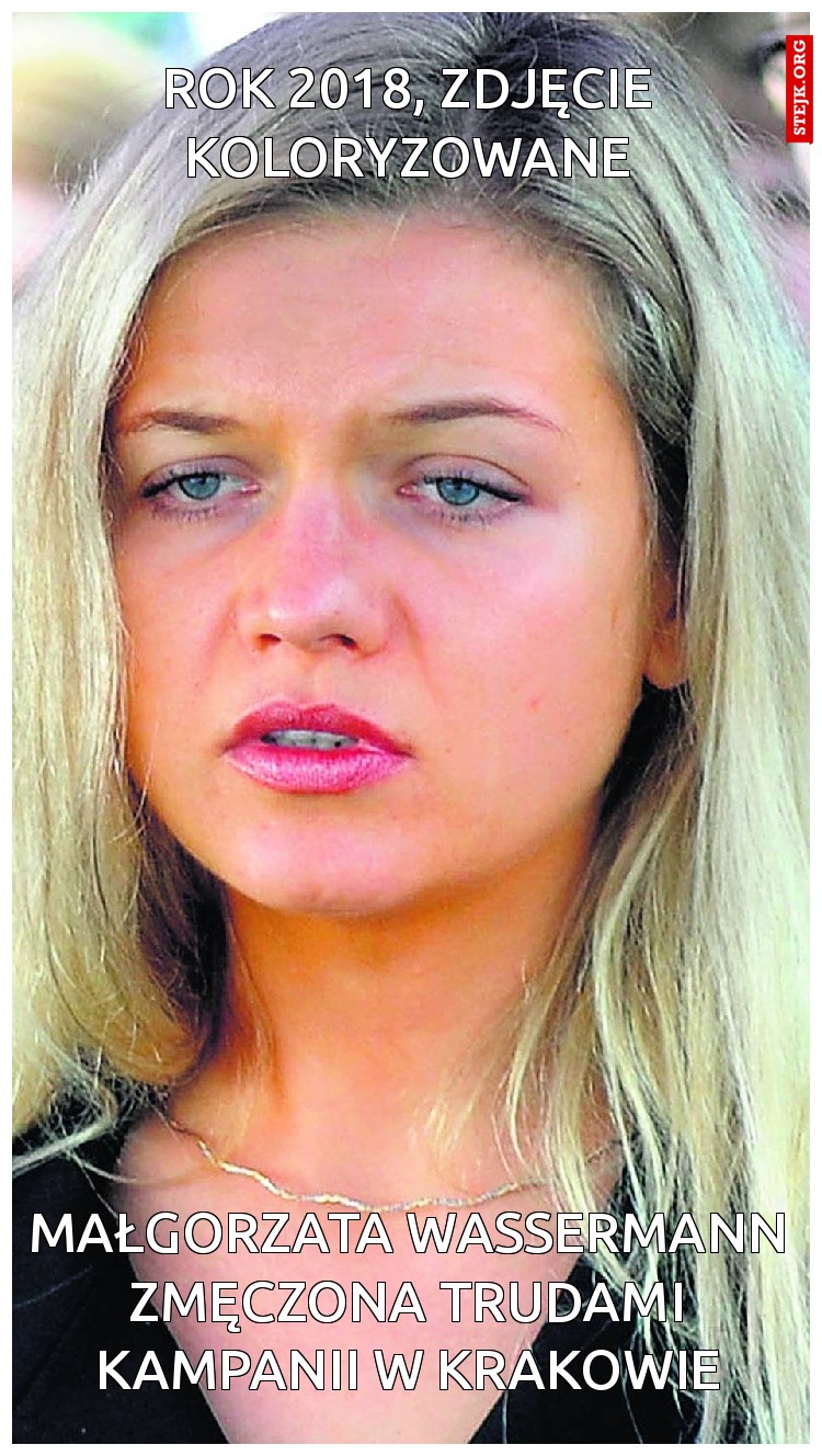 Rok 2018, zdjęcie koloryzowane