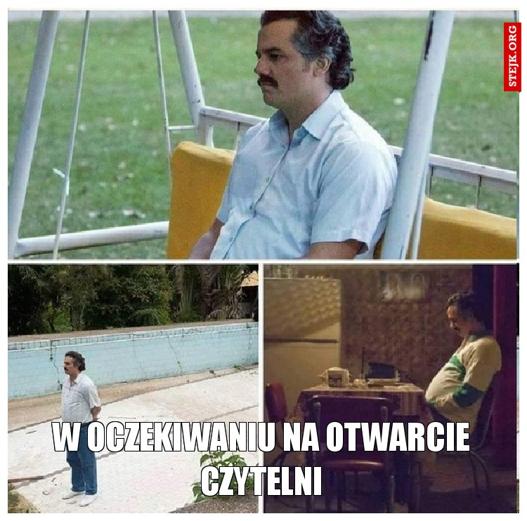 W oczekiwaniu na otwarcie czytelni