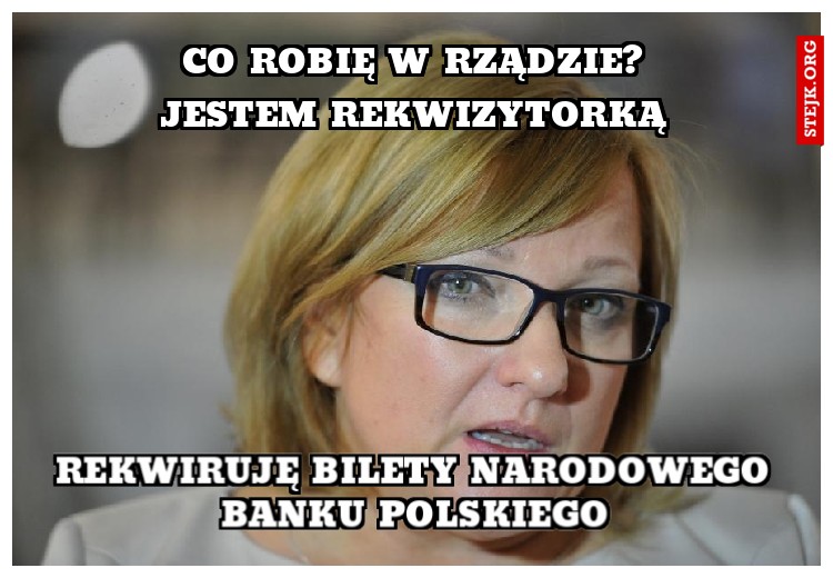 CO robię w rządzie?
