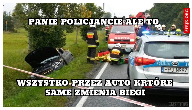Panie policjancie ale to 