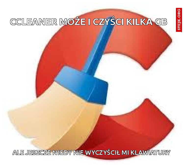 ccleaner może i czyści kilka gb 