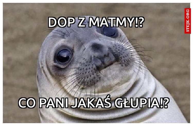 dop z matmy ?!