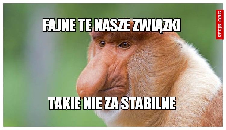 fajne te nasze związki