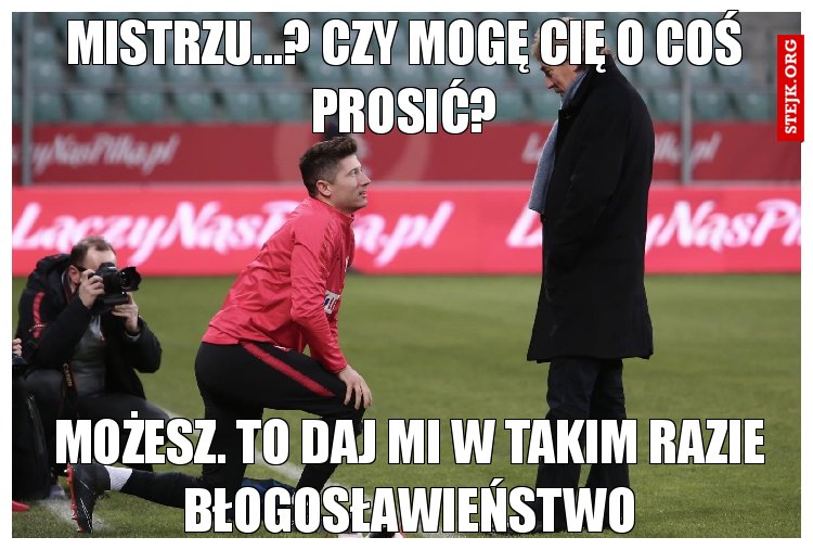 Mistrzu...? Czy mogę Cię o coś poprosić?