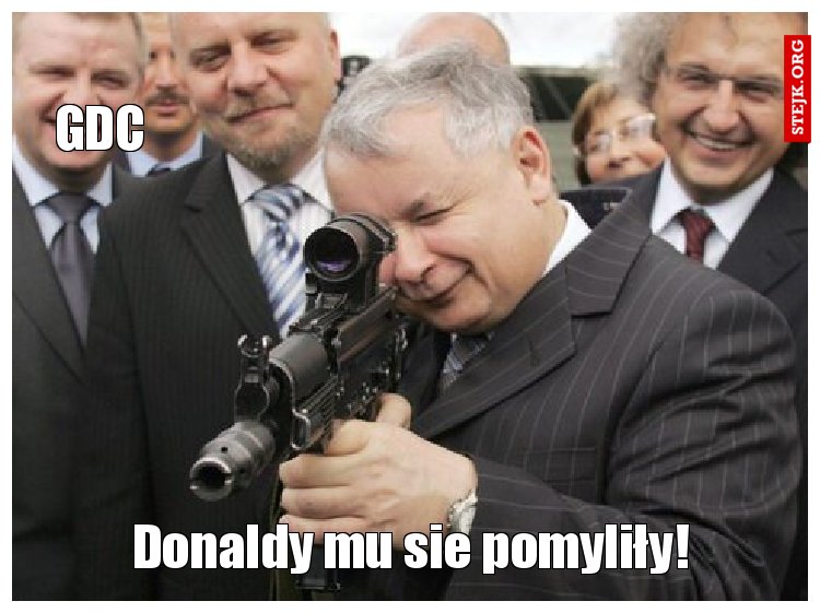 Donaldy mu sie pomyliły!