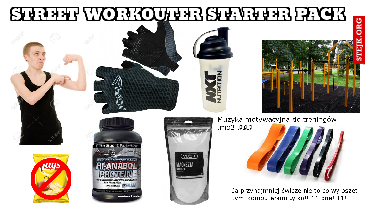 Street workouter starter pack