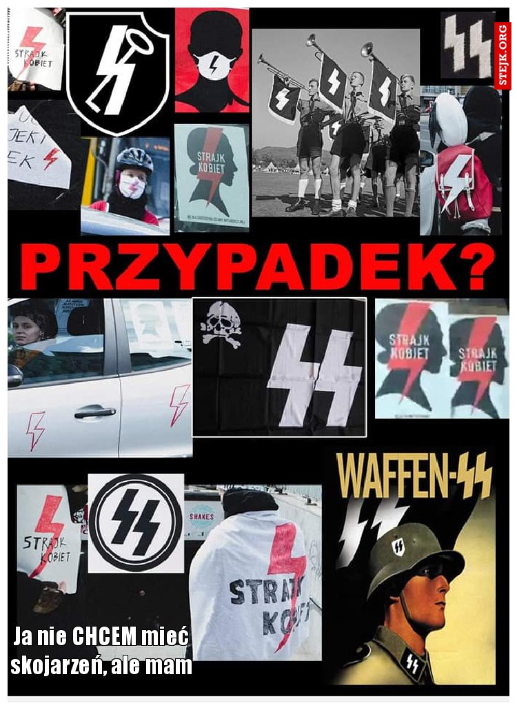 Ja nie CHCEM mieć skojarzeń, ale mam