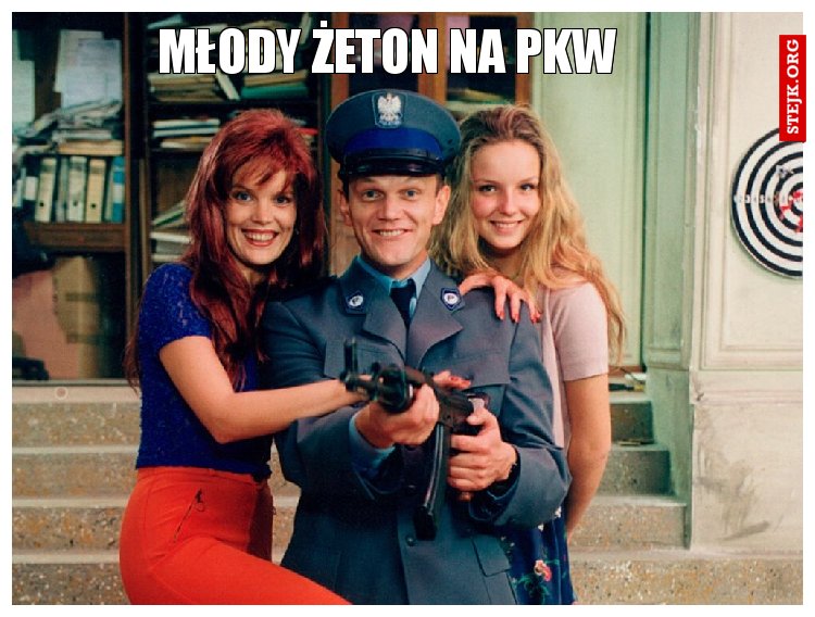 Młody żeton na PKW