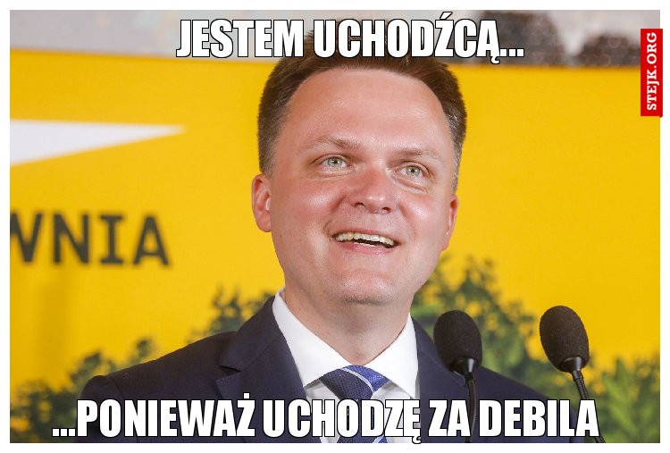 Jestem uchodźcą...