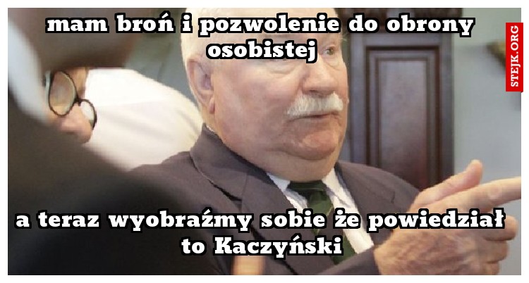 mam broń i pozwolenie do obrony osobistej