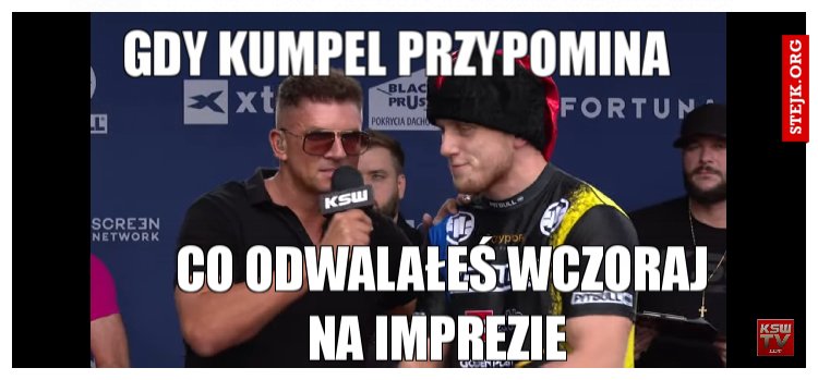 GDY KUMPEL PRZYPOMINA 