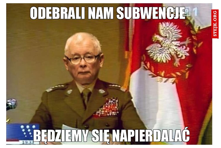 Odebrali nam subwencje 