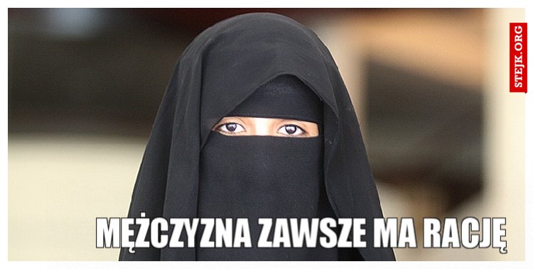 Mężczyzna zawsze ma rację 
