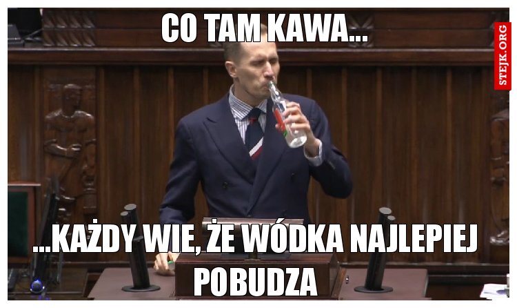Co tam kawa...